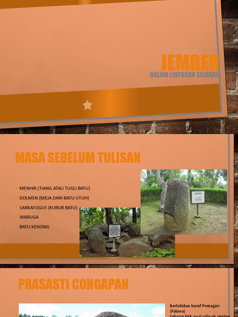 Sejarah Jember: Dari Prasasti ke Perkebunan | PDF