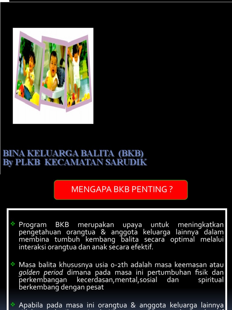 Materi Bina Keluarga Balita Terbaru | PDF | Karier & Perkembangan ...