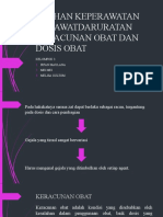 Asuhan Keperawatan Kegawatdaruratan Keracunan Obat Dan Dosis Obat