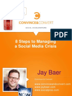 8 Steps To Managing A Social Media Crisis: The Most Important Presentation You'll Probably Never Need