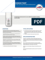 Aircraft Disinsectant: An Aerospace Approved Cabin and Cargo Hold Approved Disinsectant