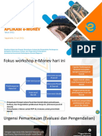 Paparan Workshop E-Monev 2021 Daerah 3 Juni 2021