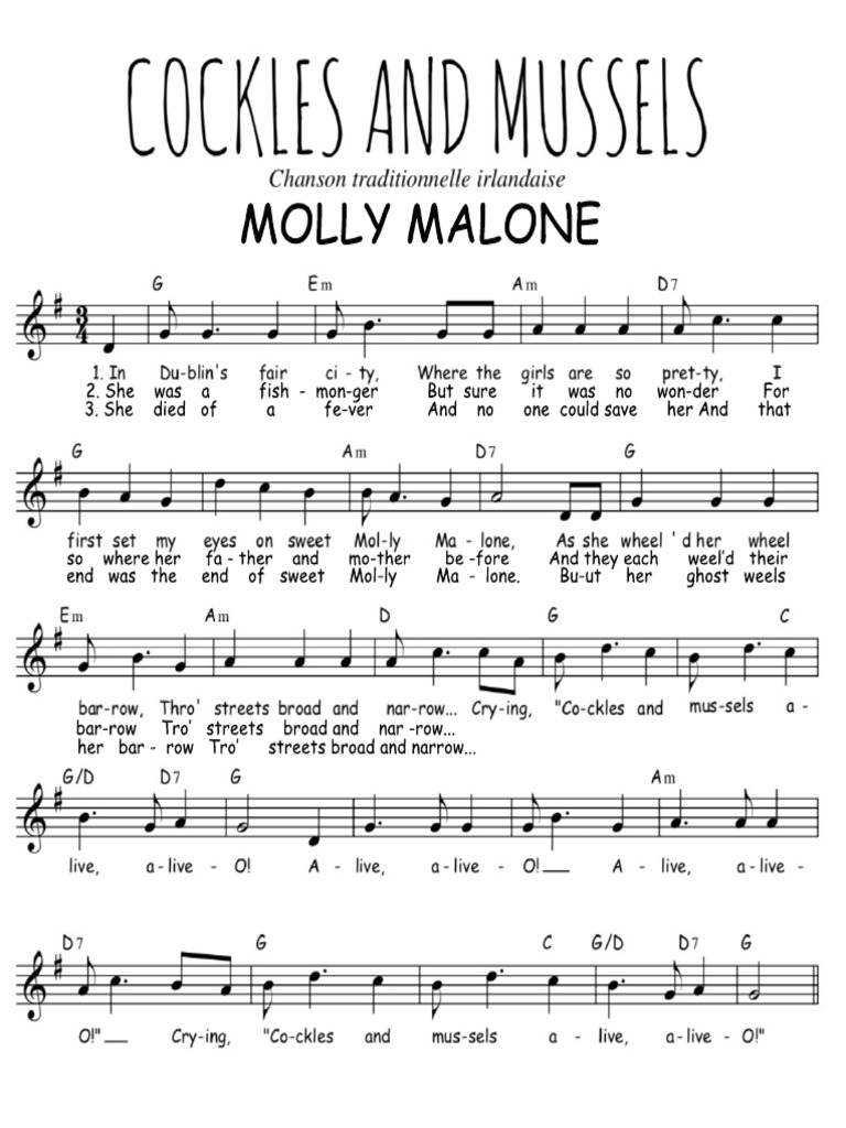 Molly Malone: A Poetic Tale | PDF