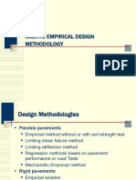 Aashto Empirical Design Methodology