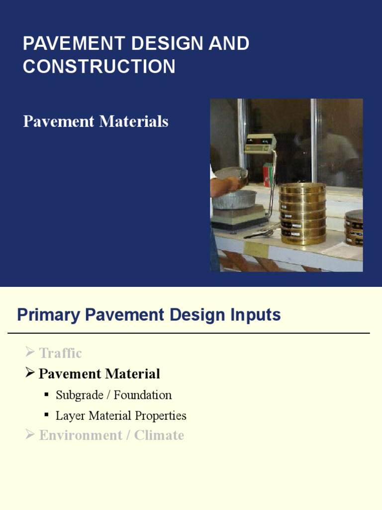 Pavement Design and Construction | PDF | Young's Modulus | Deformation ...