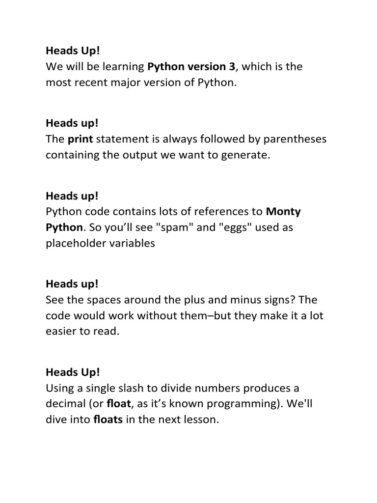Python Notes | Download Free PDF | String (Computer Science) | Control Flow