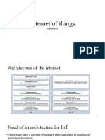 Internet of Things: (Lecture 3)