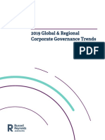 2019 Global and Regional Trends For Corporate Governance