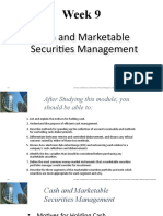 09 Cash and Marketable Securities Management