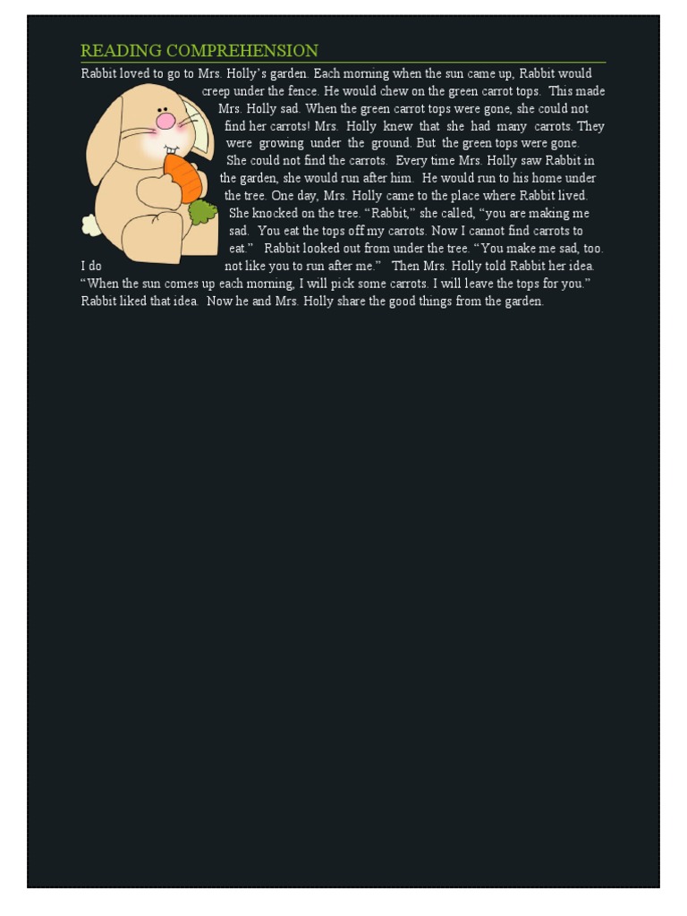 BASICS READING COMPREHENSION visual data 7
