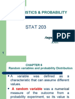 Random Variables and Probability Distrib