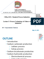 Production Technology of Cloro-Alkali Industries 