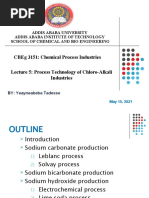 Solvay Process: Steps and Reactions | PDF | Sodium Carbonate | Ammonia