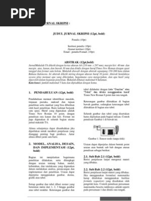 Jurnal Skripsi