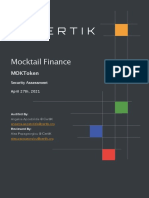 Mocktail Finance: Moktoken