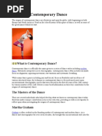 Download Origins of Contemporary Dance by nidiukis SN51199403 doc pdf