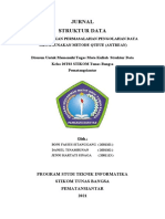 Jurnal Struktur Data (MENYELESAIKAN PERMASALAHAN PENGOLAHAN DATA MENGGUNAKAN METODE QUEUE)