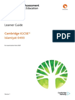 IGCSE Islamiyat 0493 - Learner - Guide