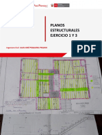 Planos estructurales ejercicio 1 y 3