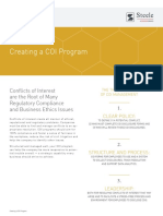 Creating a COI Program: Three Pillars and Tech Solutions