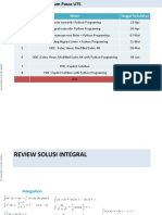 Solusi Numeric Diff and Integral