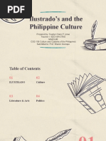 Ilustrado and The Philippine Culture - LINAO-FEARLYNCLAIRE-P.-maeD 9B-COG 106