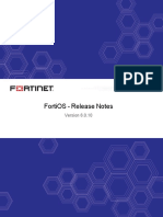 Fortios v6.0.10 Release Notes