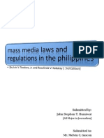 Download MASS MEDIA LAWS AND REGULATIONS by tipenjohn SN51200798 doc pdf