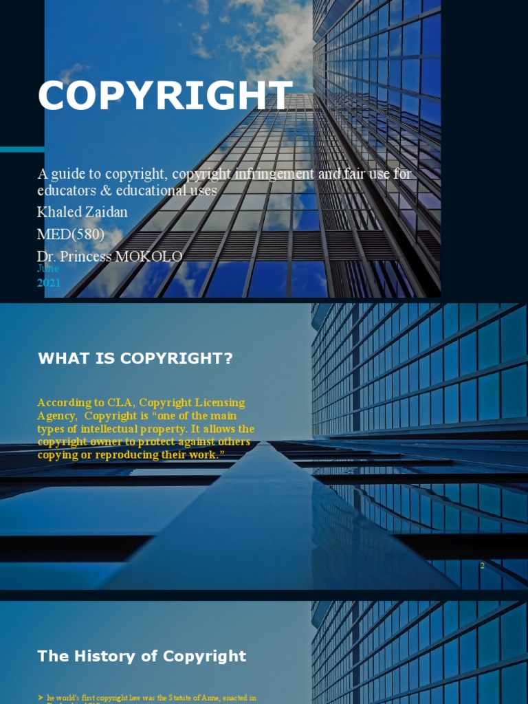 Copyright Guidelines For Educators | PDF | Copyright Infringement ...