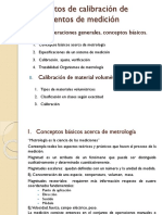 Conceptos de Calibración de Instrumentos de Medición