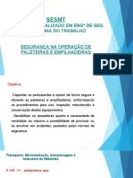 Treinamento para Operador de Empilhadeira