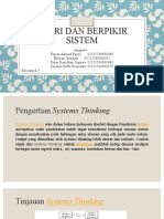 Teori Sistem Dan Berpikir Sistematis - Kelompok 7