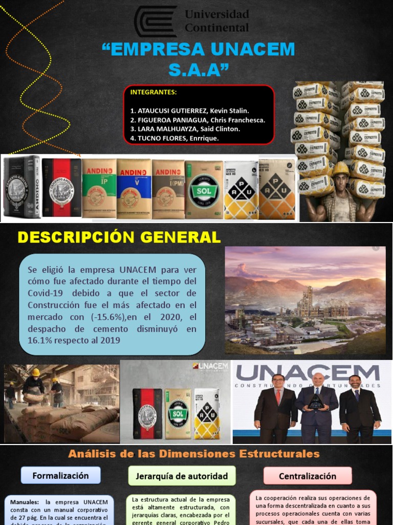 Impacto del Covid-19 en UNACEM S.A.A. | PDF | Mercado (economía) | Perú