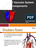 Review of Vascular System & Blood Components: Dr. Sadaf Inayat, Resident Haematology, Shaikh Zayed Hospital, Lahore