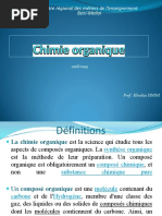 chimie orga
