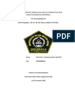 Integrasi Nasional - Zayyina Chamaladina Hanfin (30101900210)