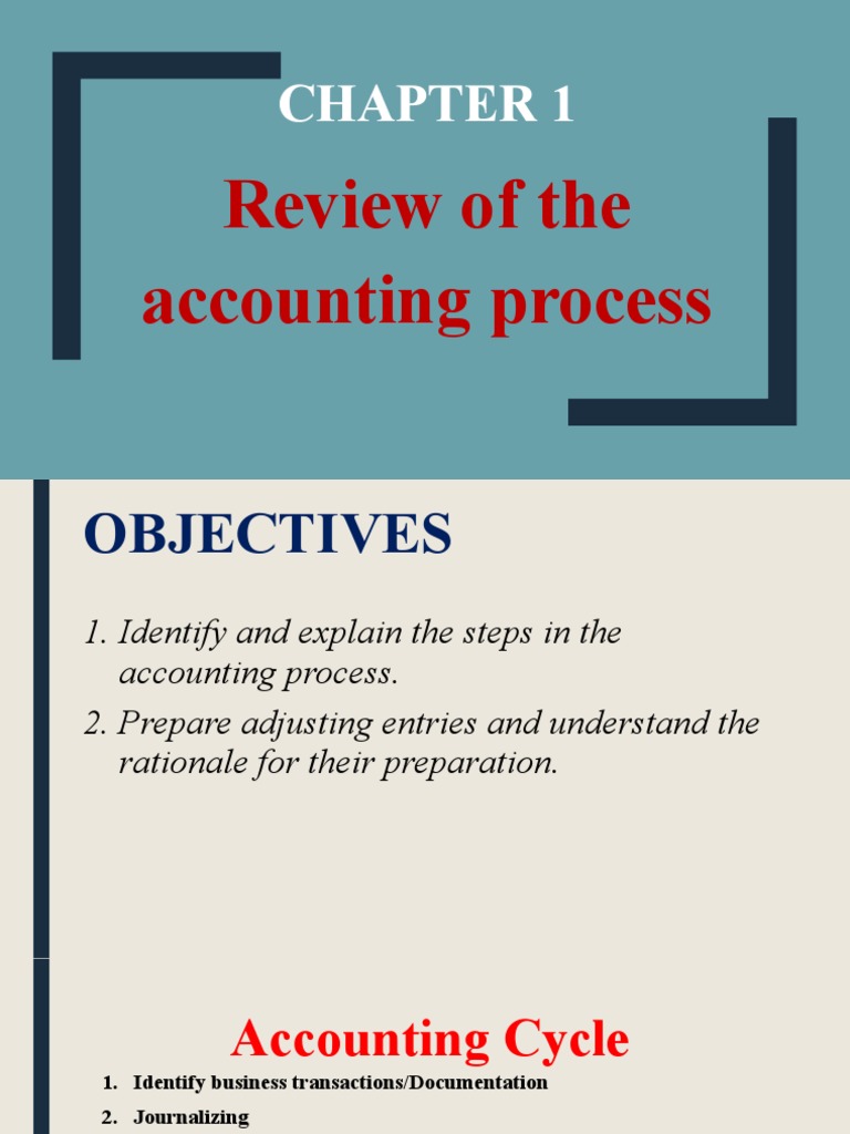 Chapter+1 Review+of+the+Accounting+Process | PDF