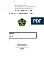 Petunjuk Praktikum Bakteri Dan Handling Specimen