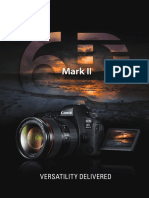 Canon Eos 6d Mark II Product Brochure