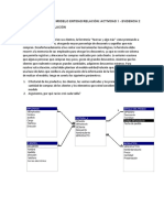 EJERCICIO PRÁCTICO MODELO ENTIDAD