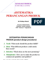 2. Sistematika Perancangan Produk