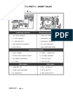 Unit 9: Part 4 - Short Talks: A. Office Announcement