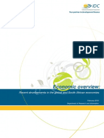 Economic Overview:: Recent Developments in The Global and South African Economies