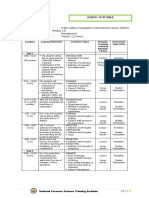 Public Safety Investigation and Detection Course (PSIDC) Module 1-B Subject: Management Duration: Twelve (12) Hours