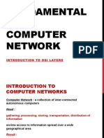 Fundamentals of Computer Network Introduction to OSI Layers