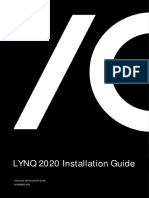 LYNQ 2020 Installation Guide