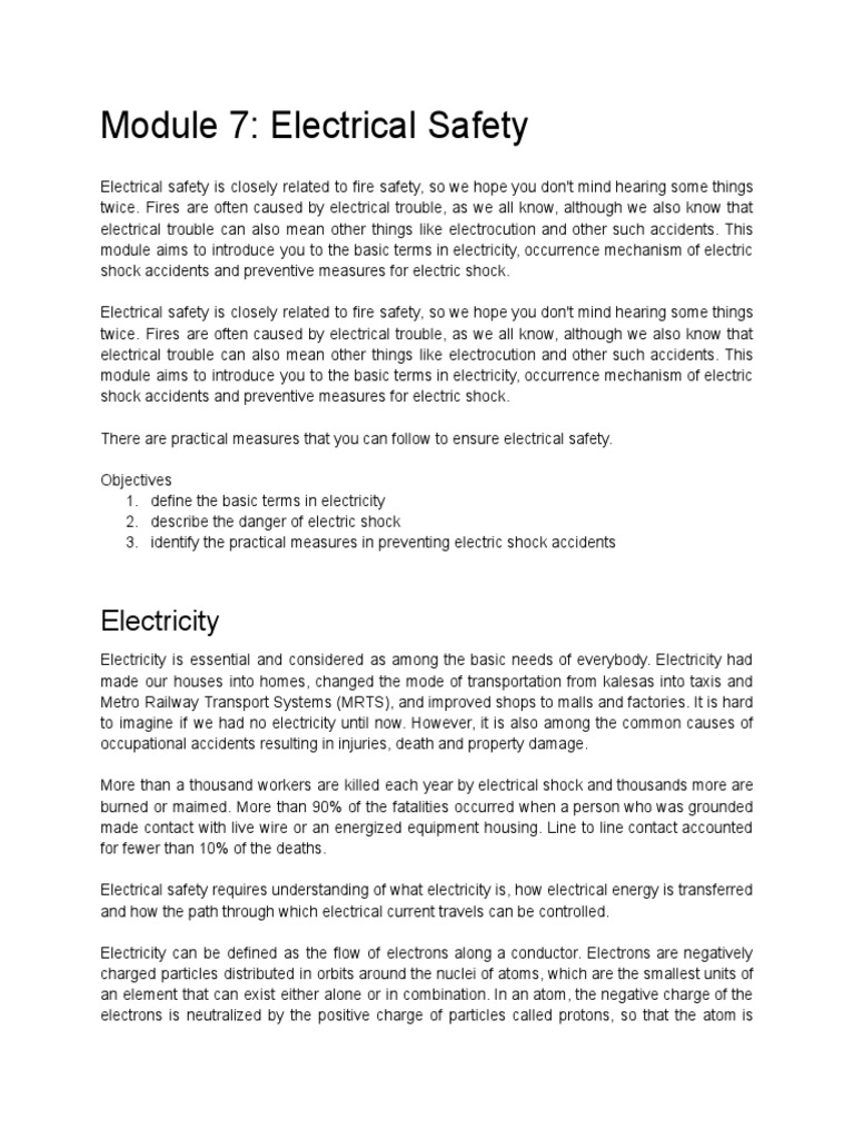 Electrical Safety Terms What Do They Mean: Essential Guide