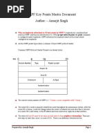 Ospf Key Points