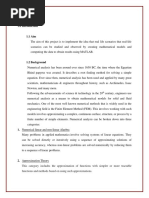 Applied Numerical Methods Project