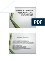 Common Drugs in MI Department 